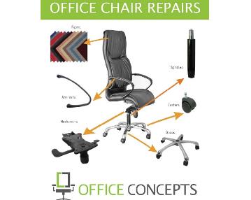 تعمیرات صندلی کامپیوتر و صندلی اداری در مشهد - حامیان صنعت